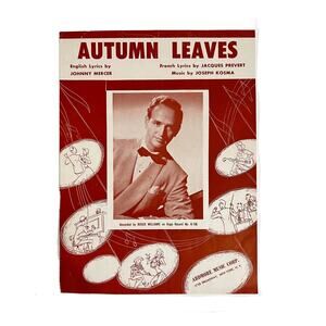 VTG Autumn Leaves Sheet Music By Johnny Mercer Ardmore Music Corp